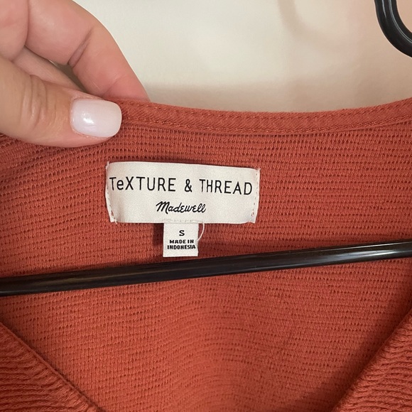 Madewell Size Small Cropped Long Sleeve - Picture 2 of 3